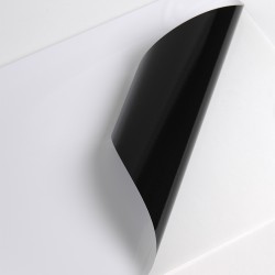 HX210WG2 - Blanco Brillo ad removible negro