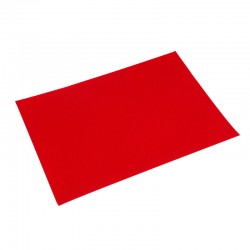 FEUTROUGE1 - Fieltro rojo adhesivo A5